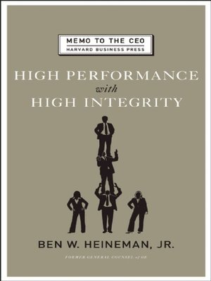 cover image of High Performance with High Integrity